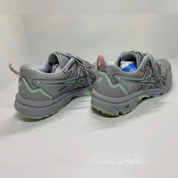 Gray Women's ASICS GEL-VENTURE 8 trail running shoes size 8.5 - Picture 5 of 10